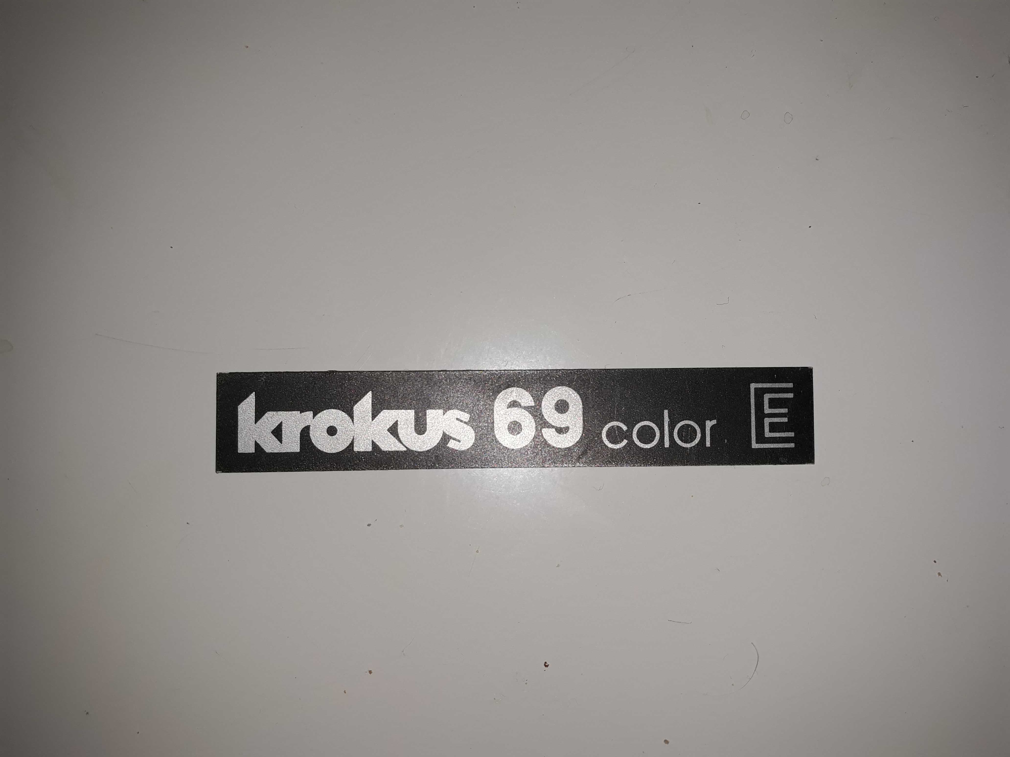 Polski Powiększalnik Krokus 69 color E Emblemat Napis