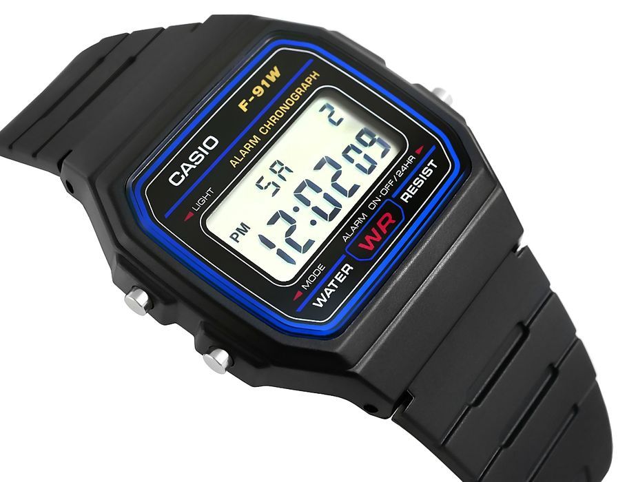 Zegarek Męski CASIO F-91W-1YER + BOX