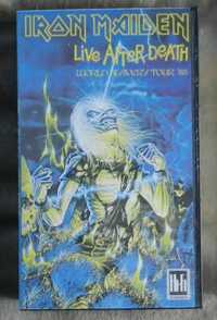 Iron Maiden Live After Death vhs