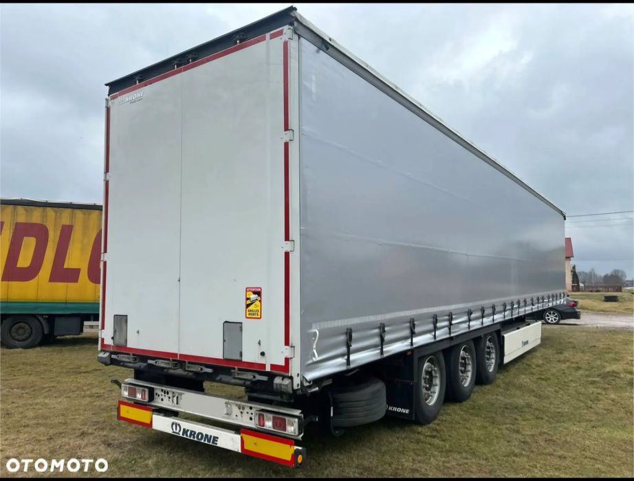 Krone STANDARD 2021 podnoszona oś OPONY 70% / STAN BARDZO DOBRY / OD PIERWSZEGO WŁAŚCICIELA / PALECIARA / TOP / sprowadzona z Niemiec !!  Najlepsza cena w PL skrzynia na palety opony 70-80%