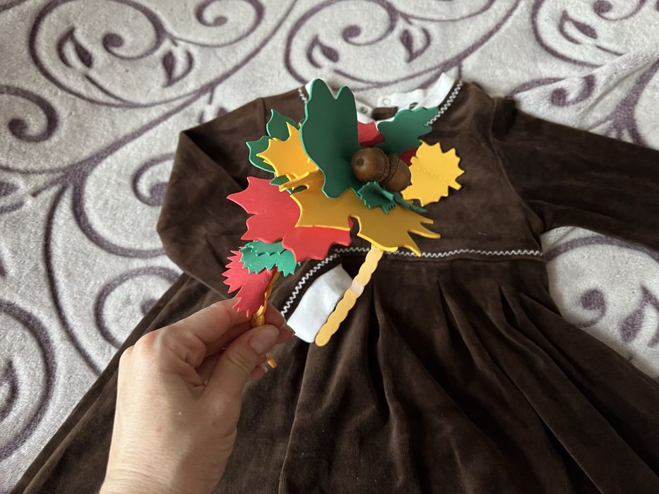 Сукня, на свято осіні 98-104