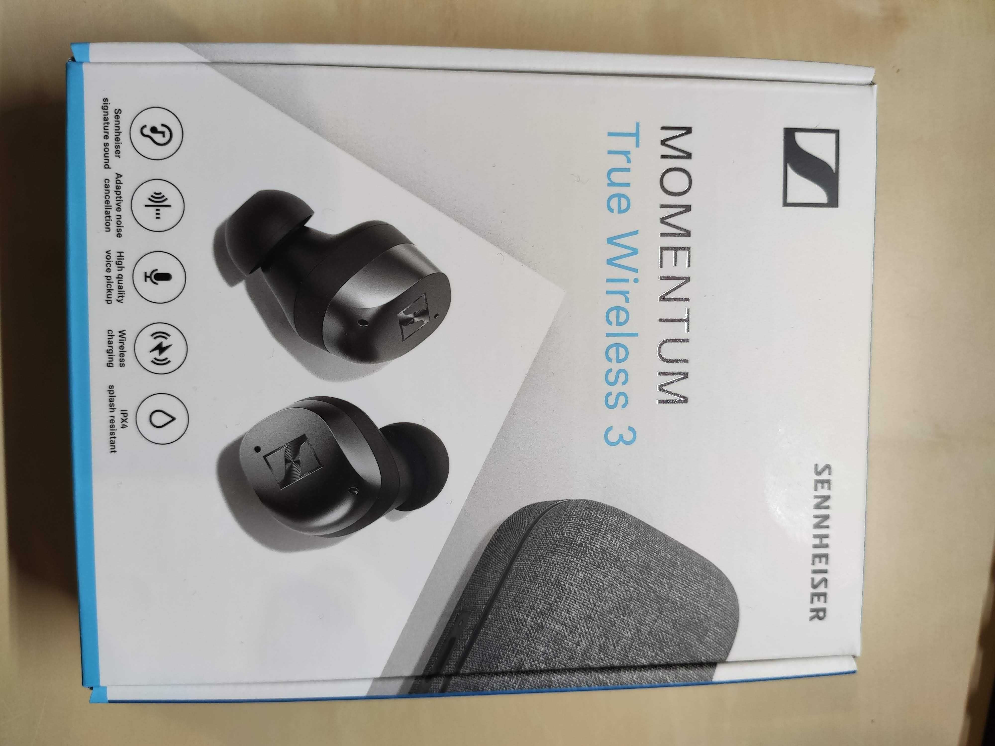 Sluchawki bezprzewodowe Sennheiser MOMENTUM True Wireless 3 Graphite