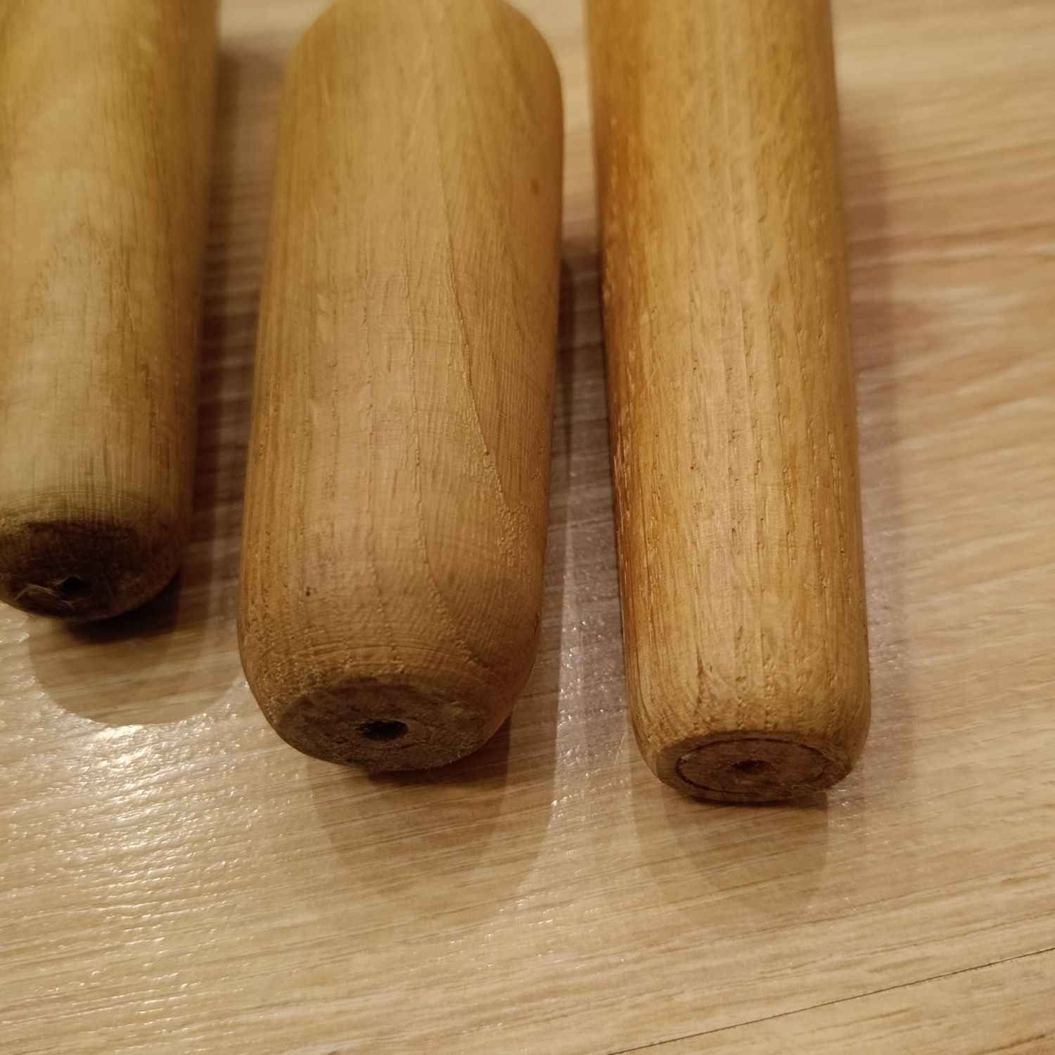 4x Noga meblowa drewniana h 11cm