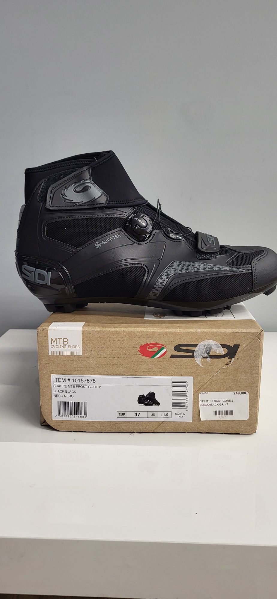 Buty rowerowe sidi scarpe mtb Frost goretex 47/29.3cm