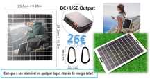 Carregamento de telemóvel e afins (carreg. Solar)