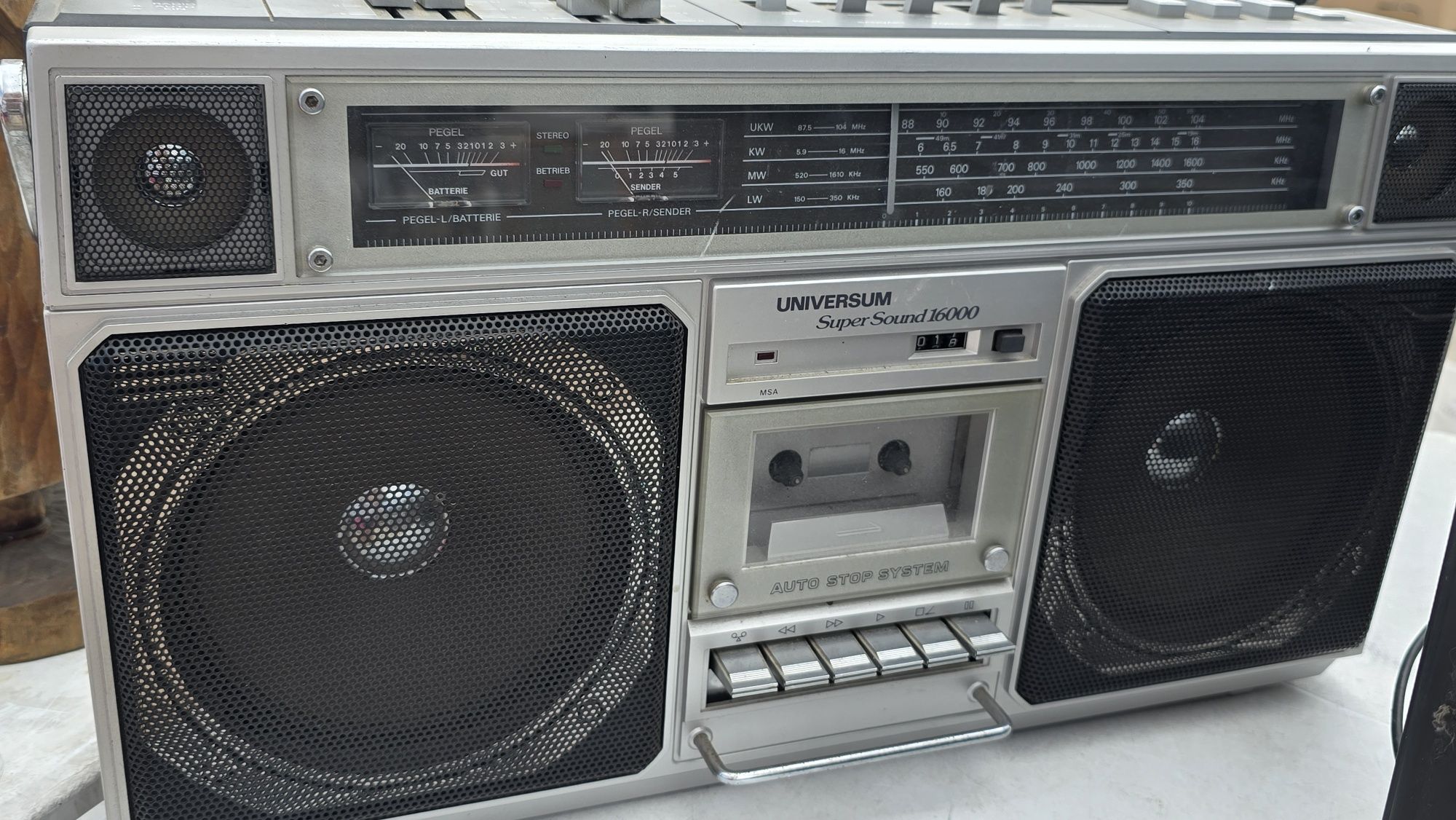 Radiomagnetofony 7 sztuk