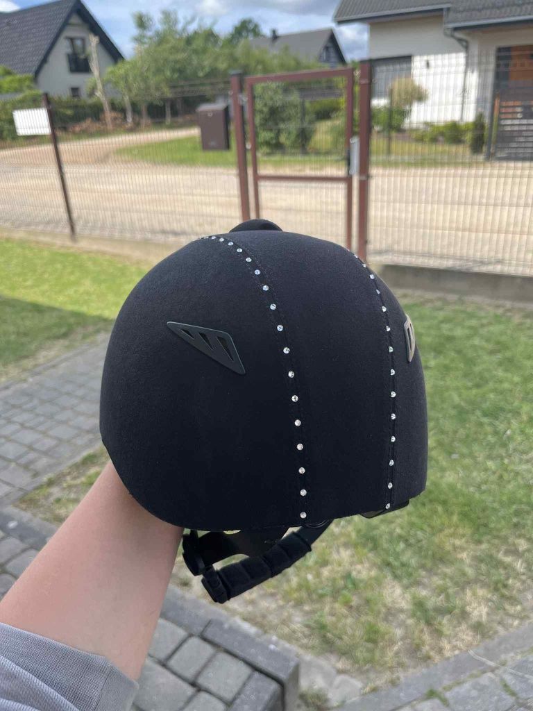 Kask jeździecki HKM