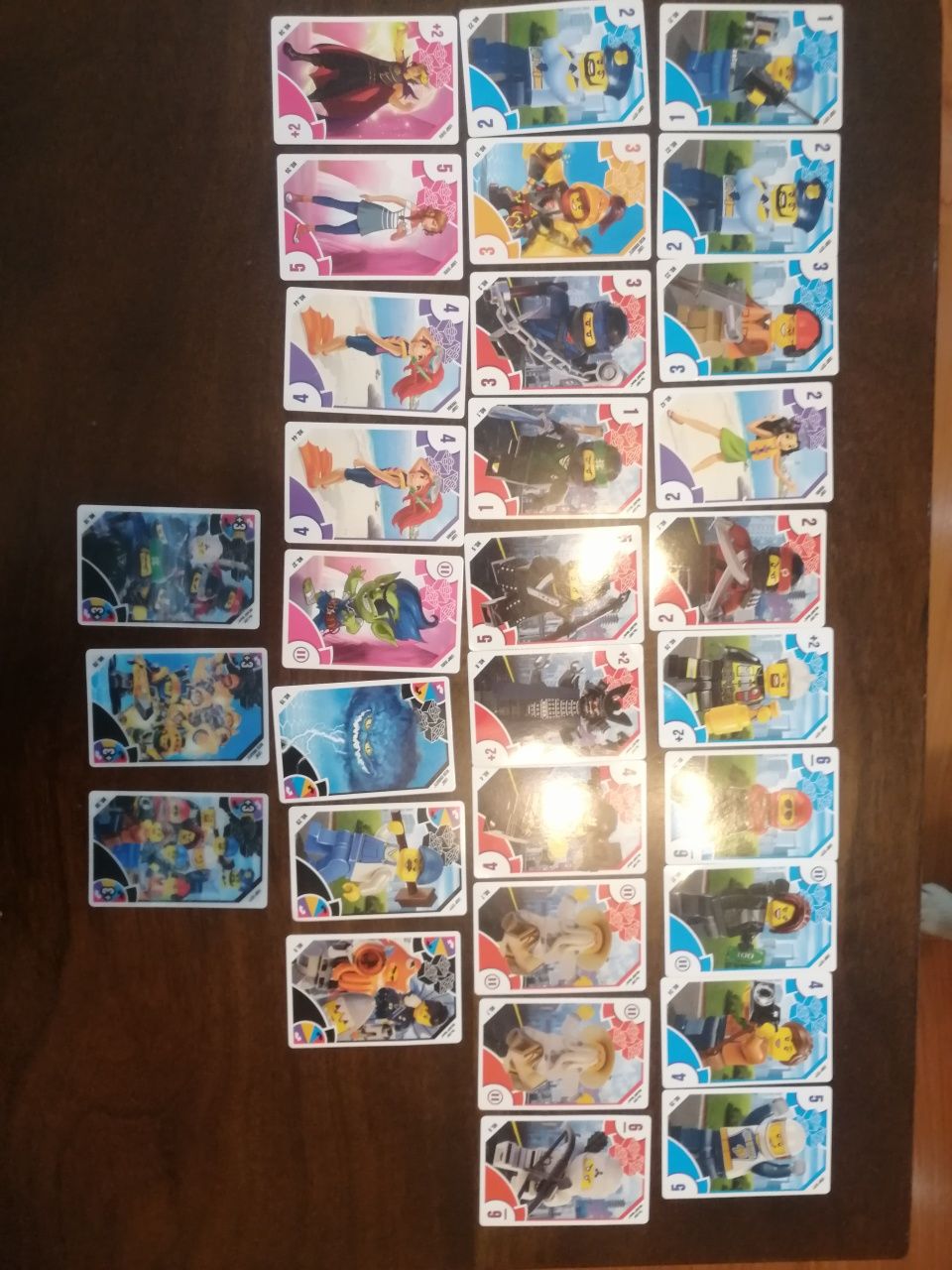 Karty Lego toys rus 36 sztuk