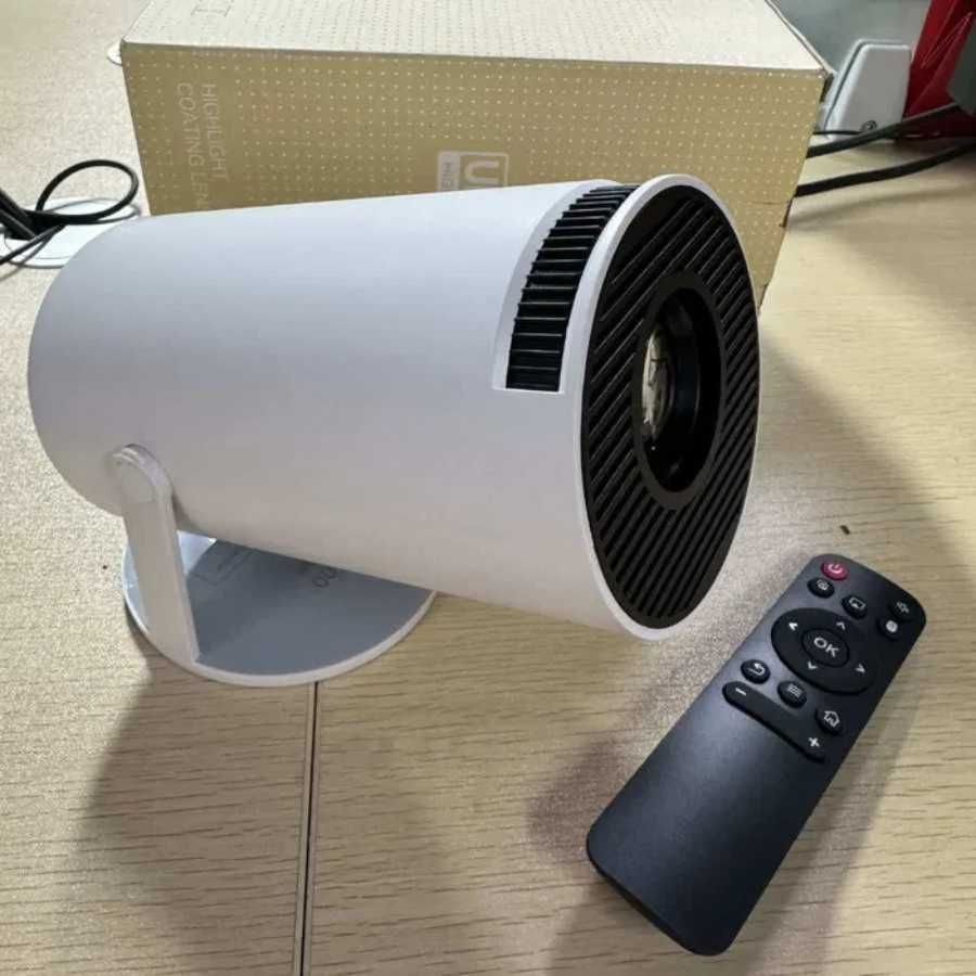 Projetor HY300PRO ANDROID 11 1GB/8GB 260ANSI 4K WiFi Bluetooth / 1080P