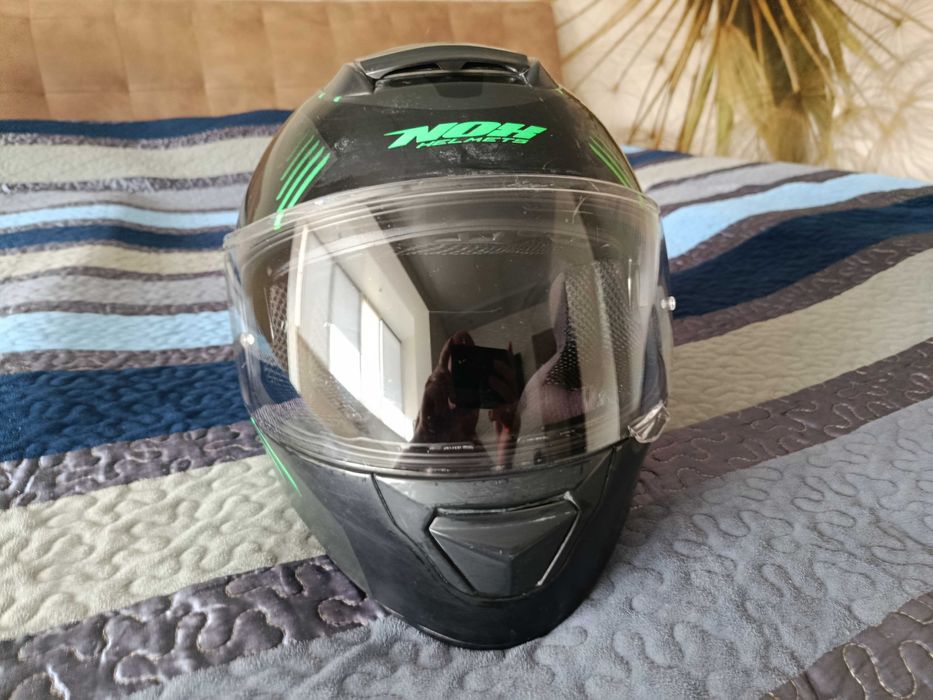 МОТОшолом NOH з окулярами