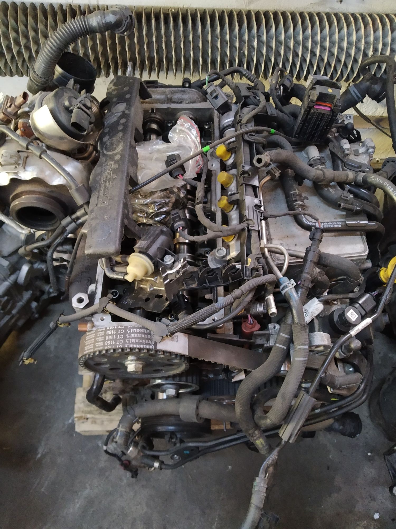 Silnik skoda superb 2.0 TDI oznaczenie DFHA silnik o przebiegu 85000