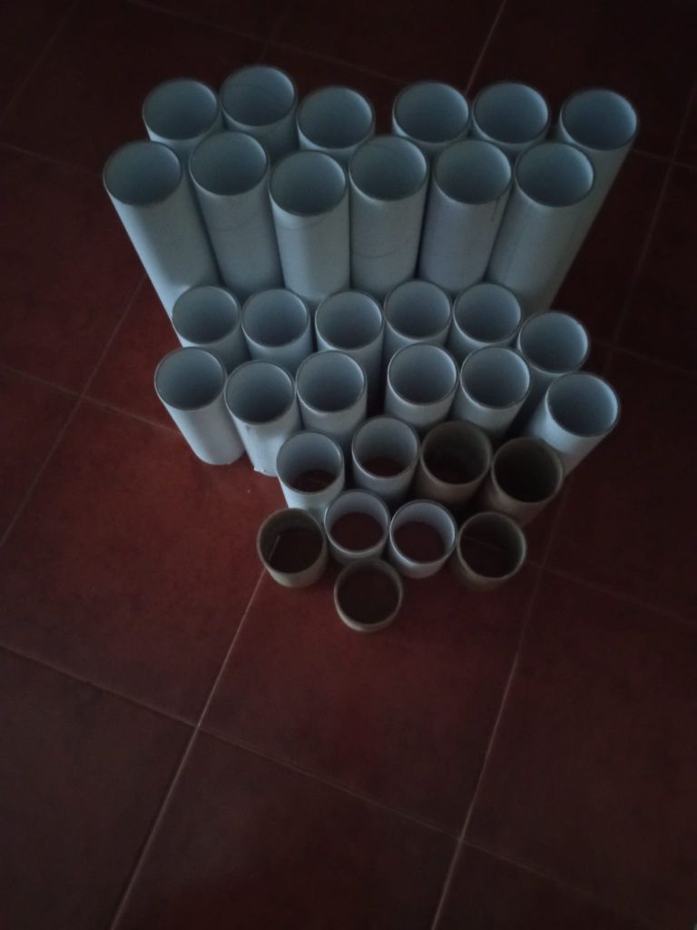 Rolos papel para trabalhos manuais