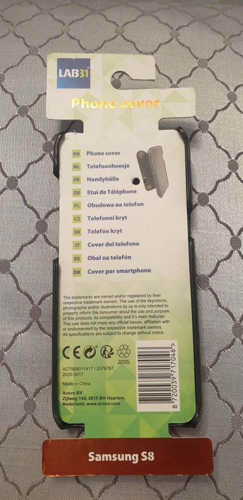 Etui plecki Samsung S8