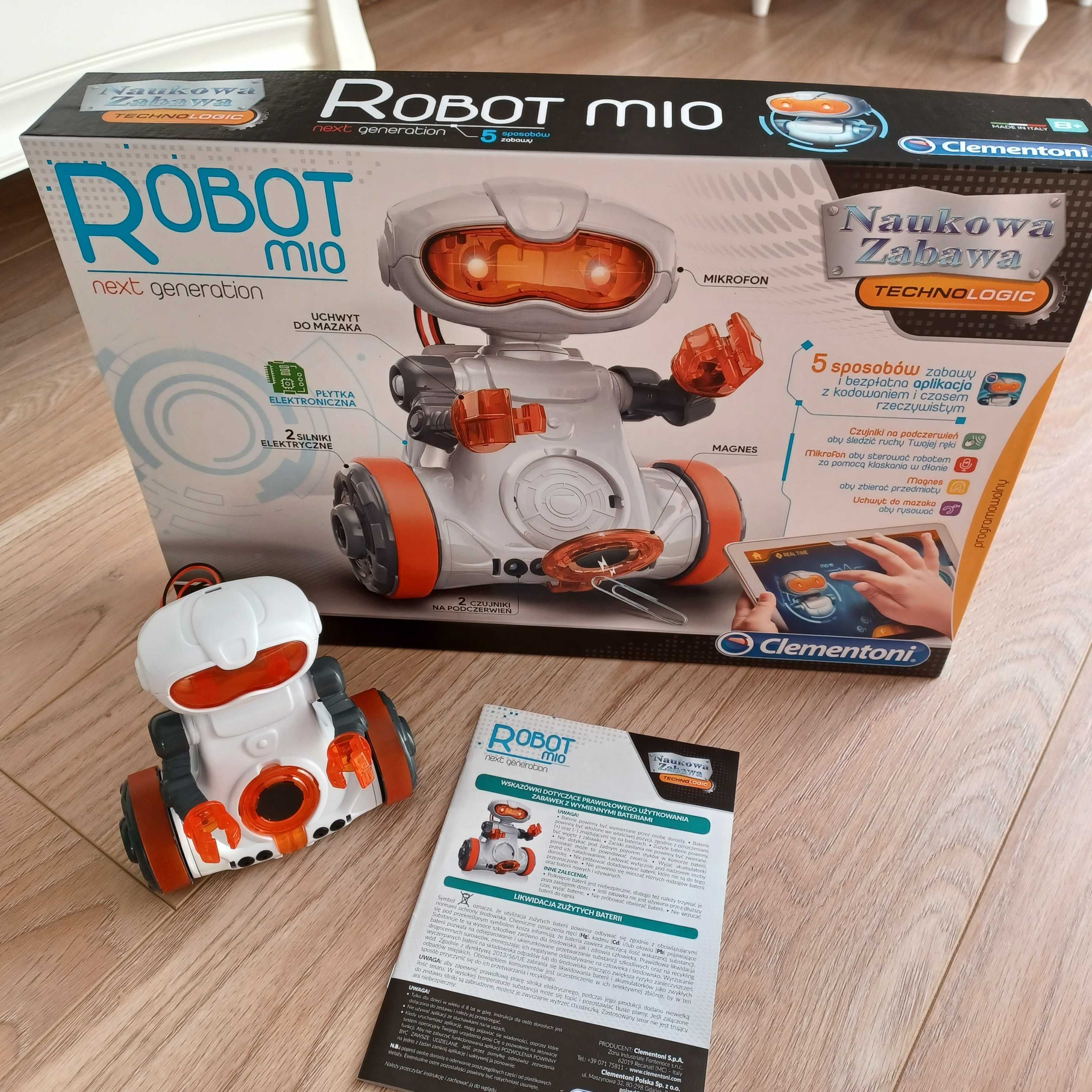 Robot Mio Nowa Generacja Clementoni