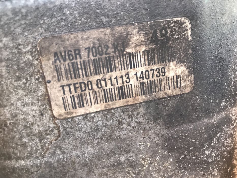 Коробка форд фокус 1.6 дизель на запчастини