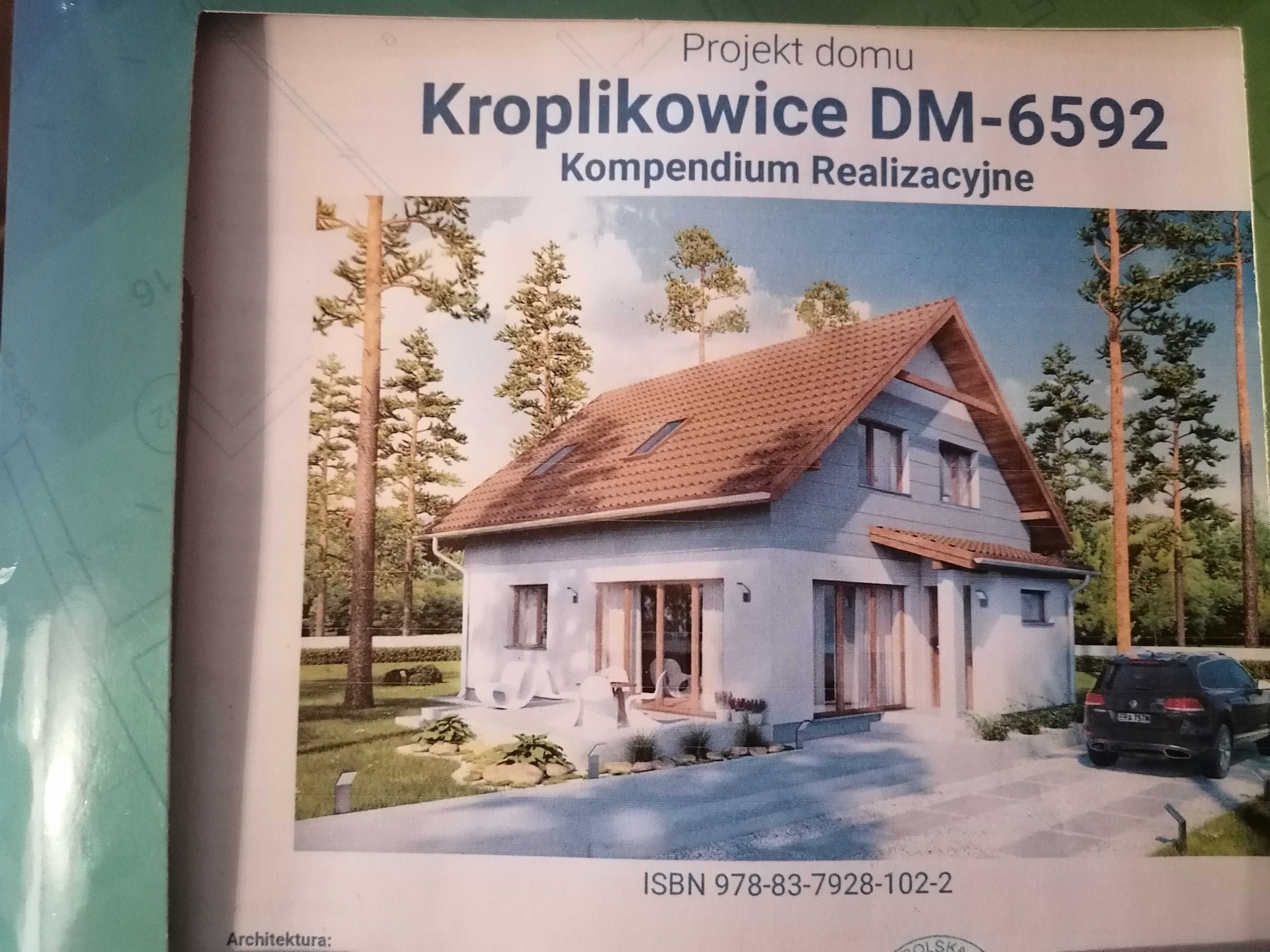 Projekt domu jednorodzinnego Kroplikowice DM-6592