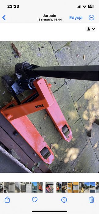 Paleciak uzywany ale jak nowy