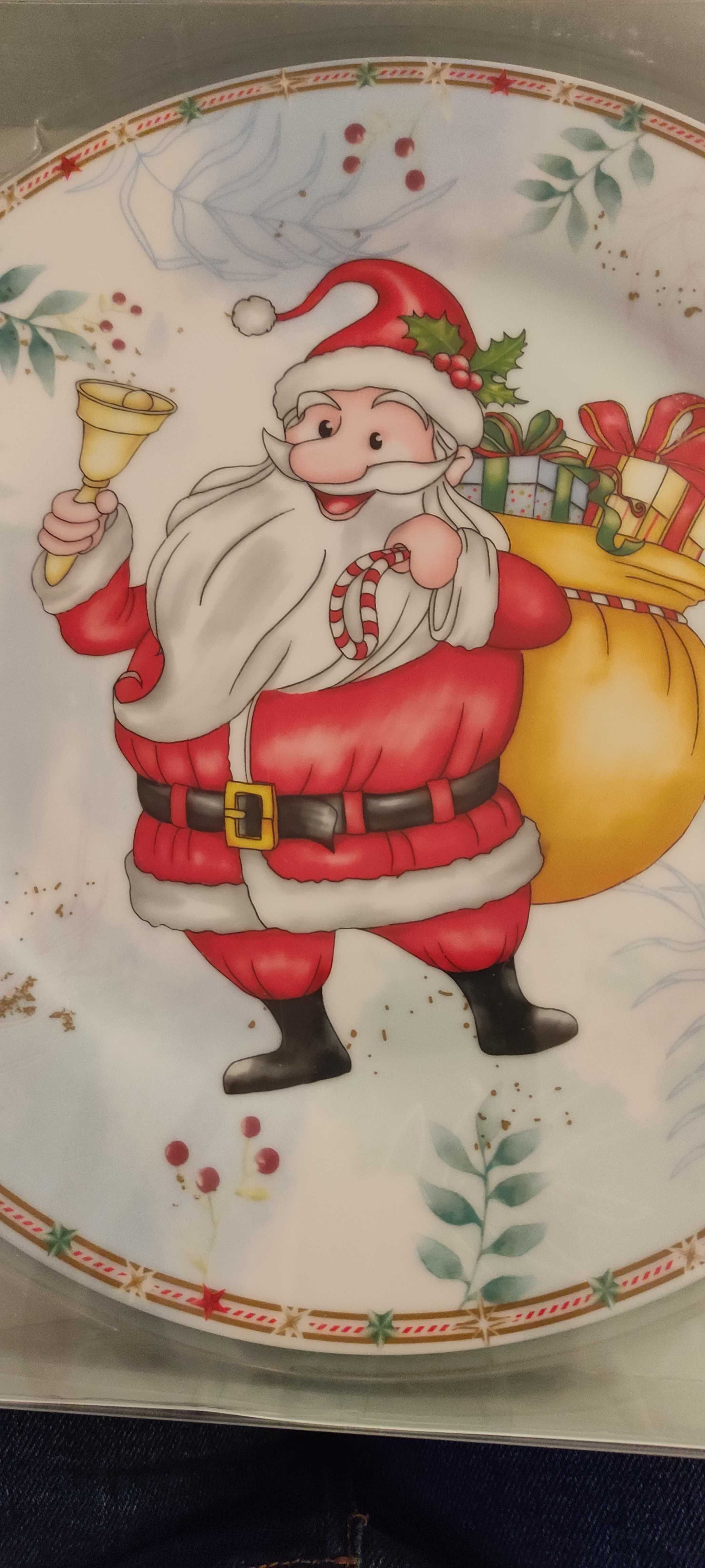 Prato para bolos de Natal