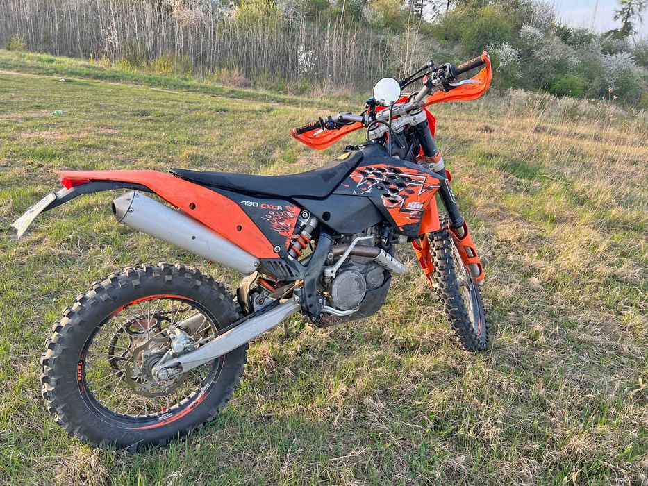 KTM EXC-R 450 z roku 2008r.