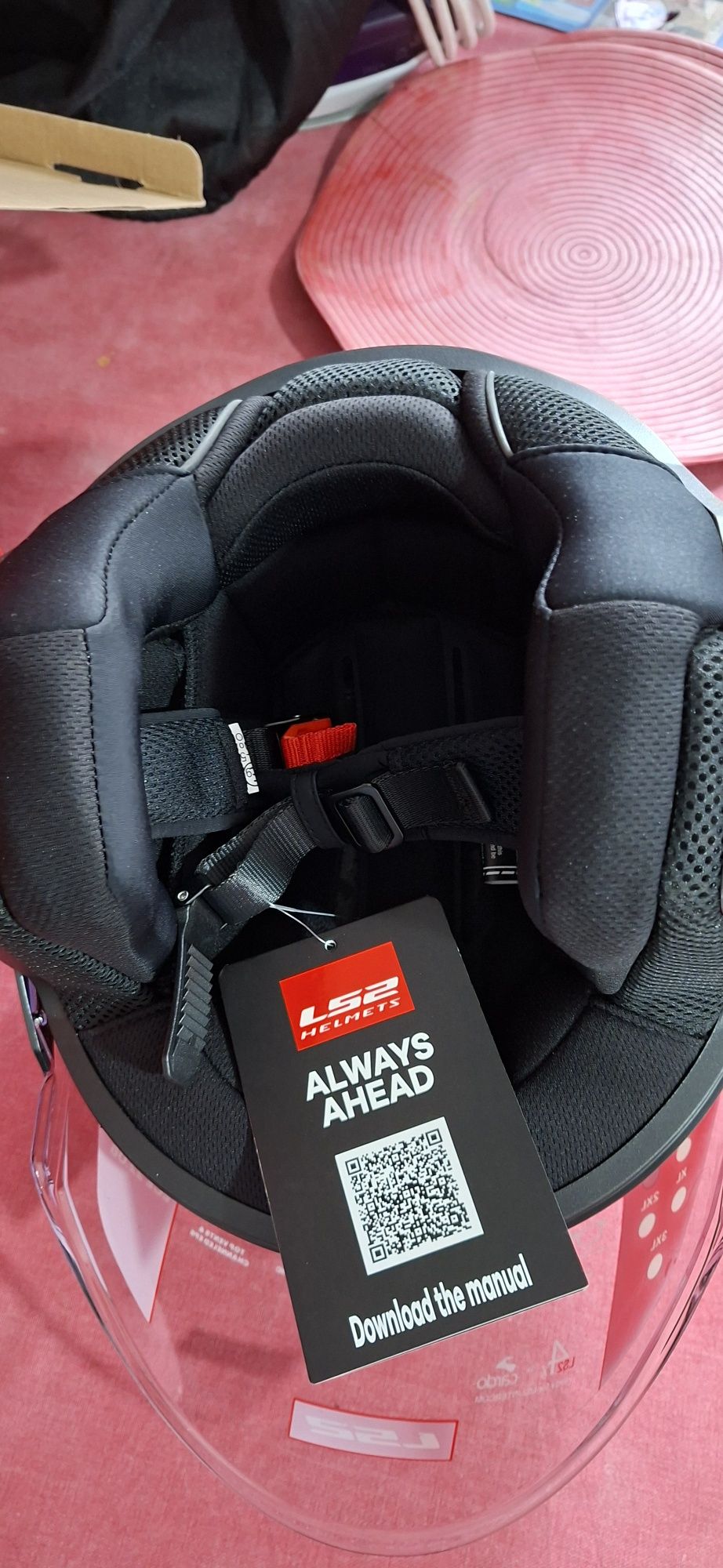 Capacete LS2 completamente novo tamanho L