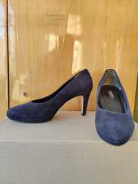 Женские туфли Paul Green на каблуке, кожа, замш