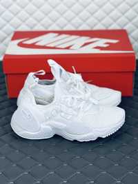 Nike Huarache EDGE all white кроссовки женские найк Хуарачи белые