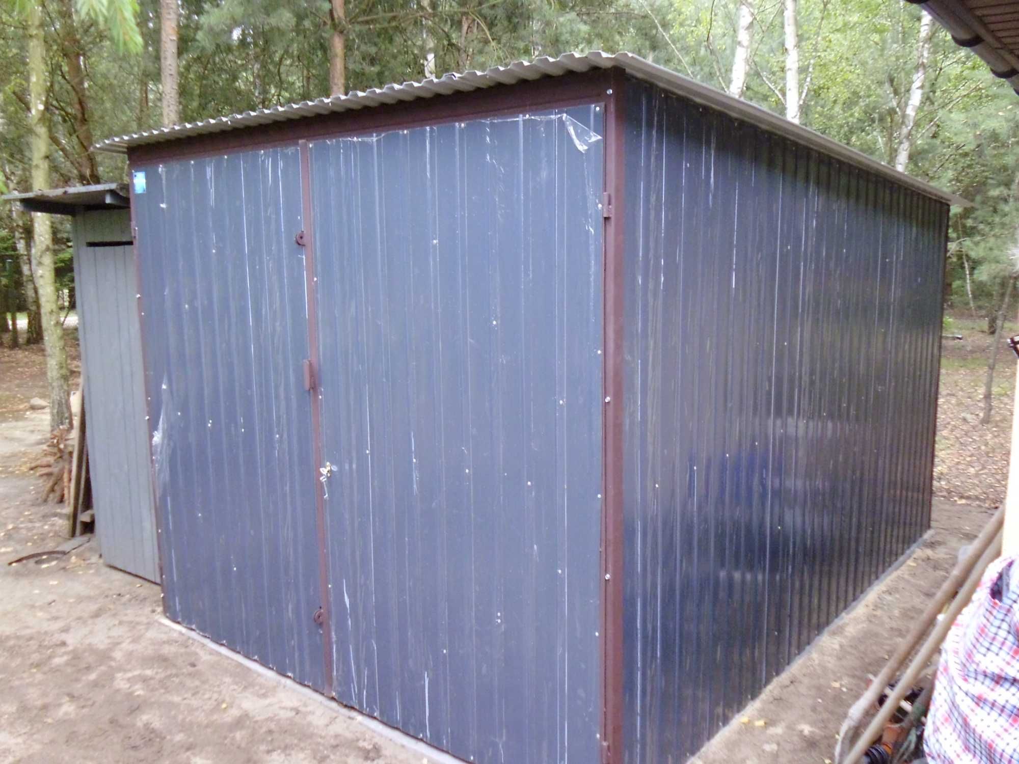 Garaż blaszak Garaż blaszany 3x5 kolor