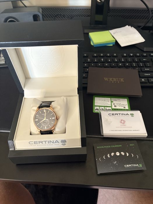 Zegarek Certina DS-8 Moon Phase