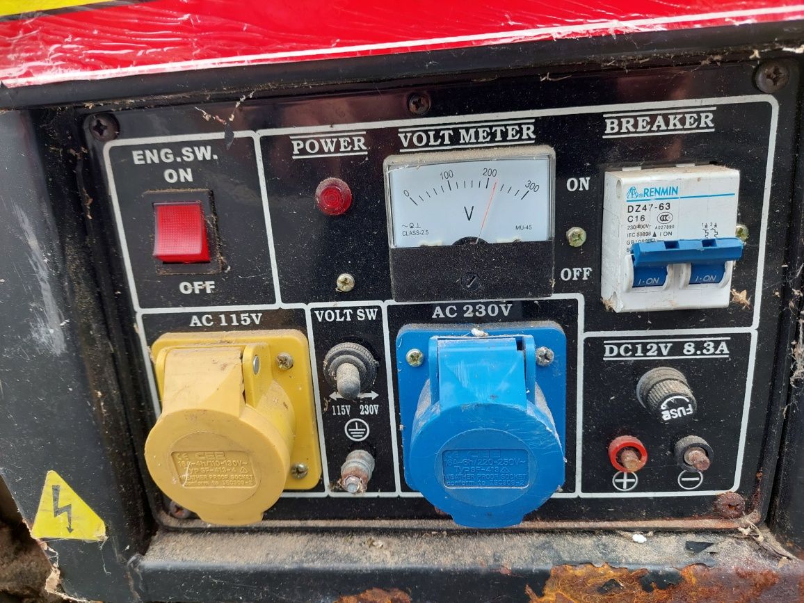 Agregat prądotwórczy generator Honda 6,5KM 3000W 3kW