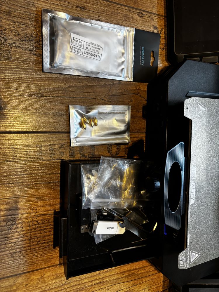 Drukarka 3D Creality Ender-3 S1 Pro + Sonic Pad różne dysze