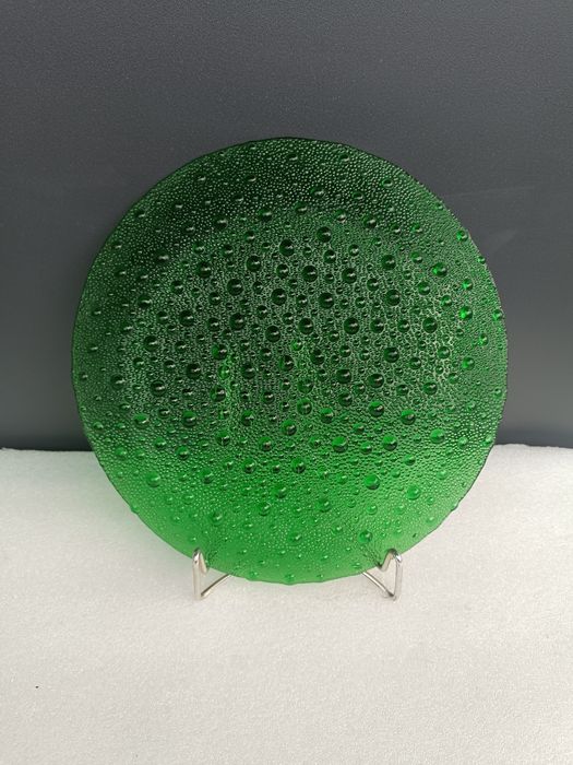 Patera/talerz/asteroid/ zielony/szmaragdowy