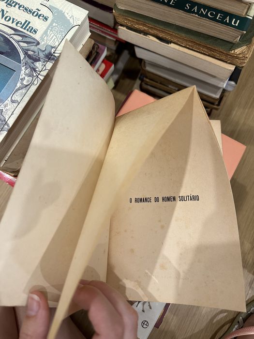 livro TITO OLIVIO - romance do  do Homem Solitário.