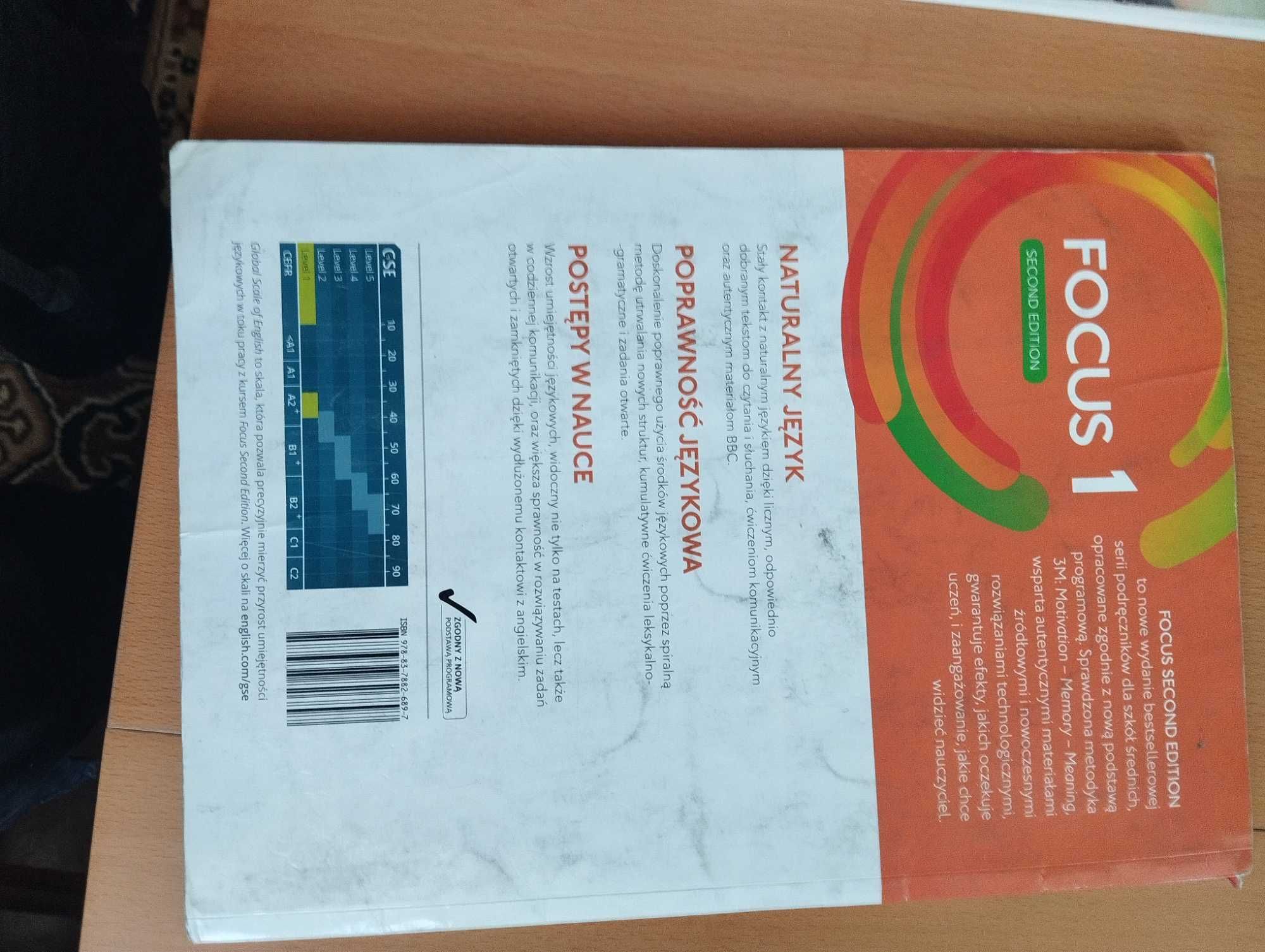 Podręcznik dla Licealistów i Techików Focus 1 second edition