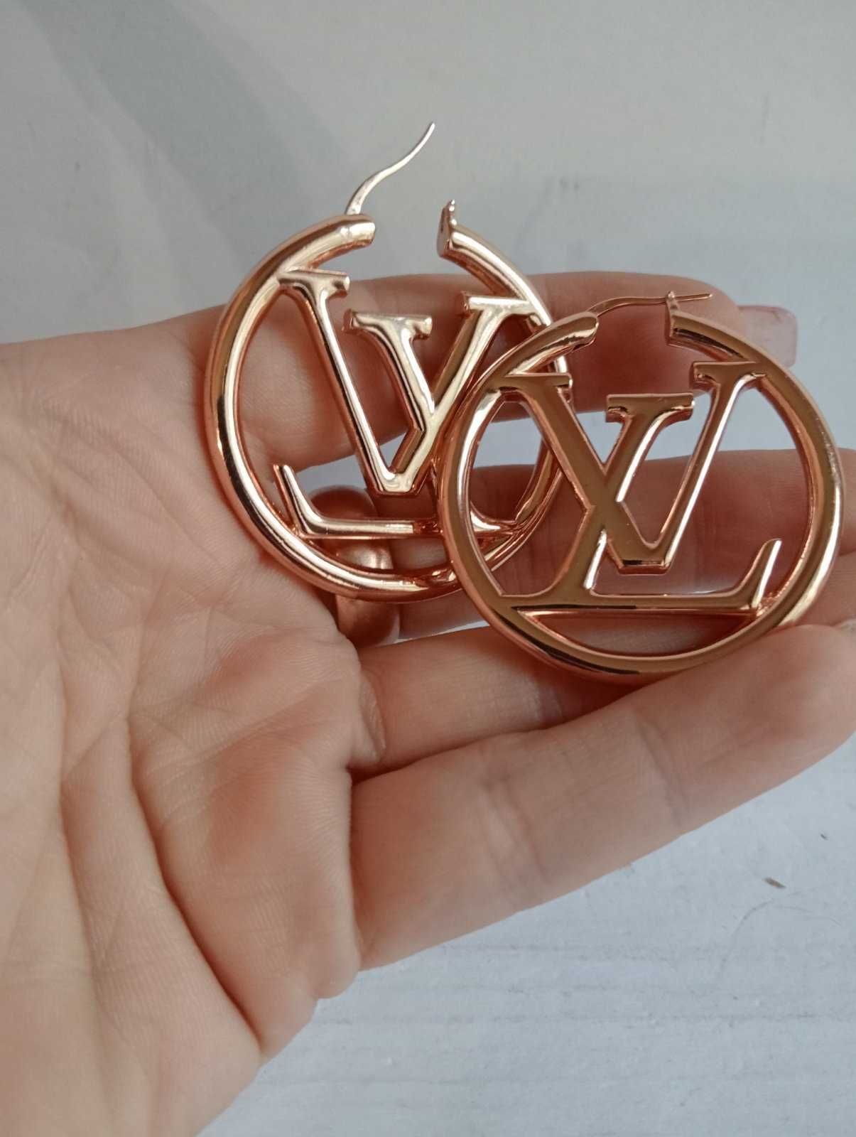 серьги Luise earrings Louis Vuitton Gold in Metal