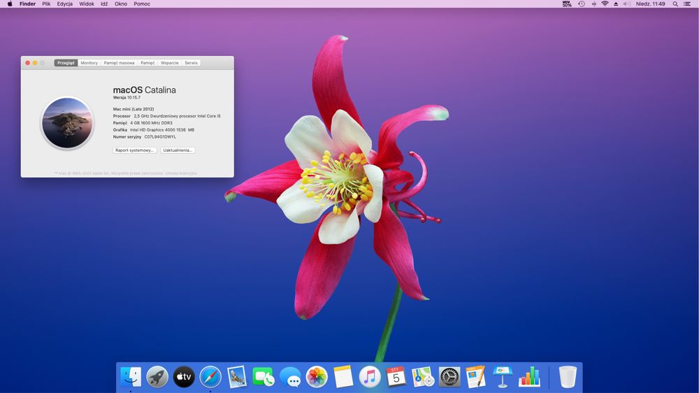 Apple Mac Mini (late 2012), 256 SSD