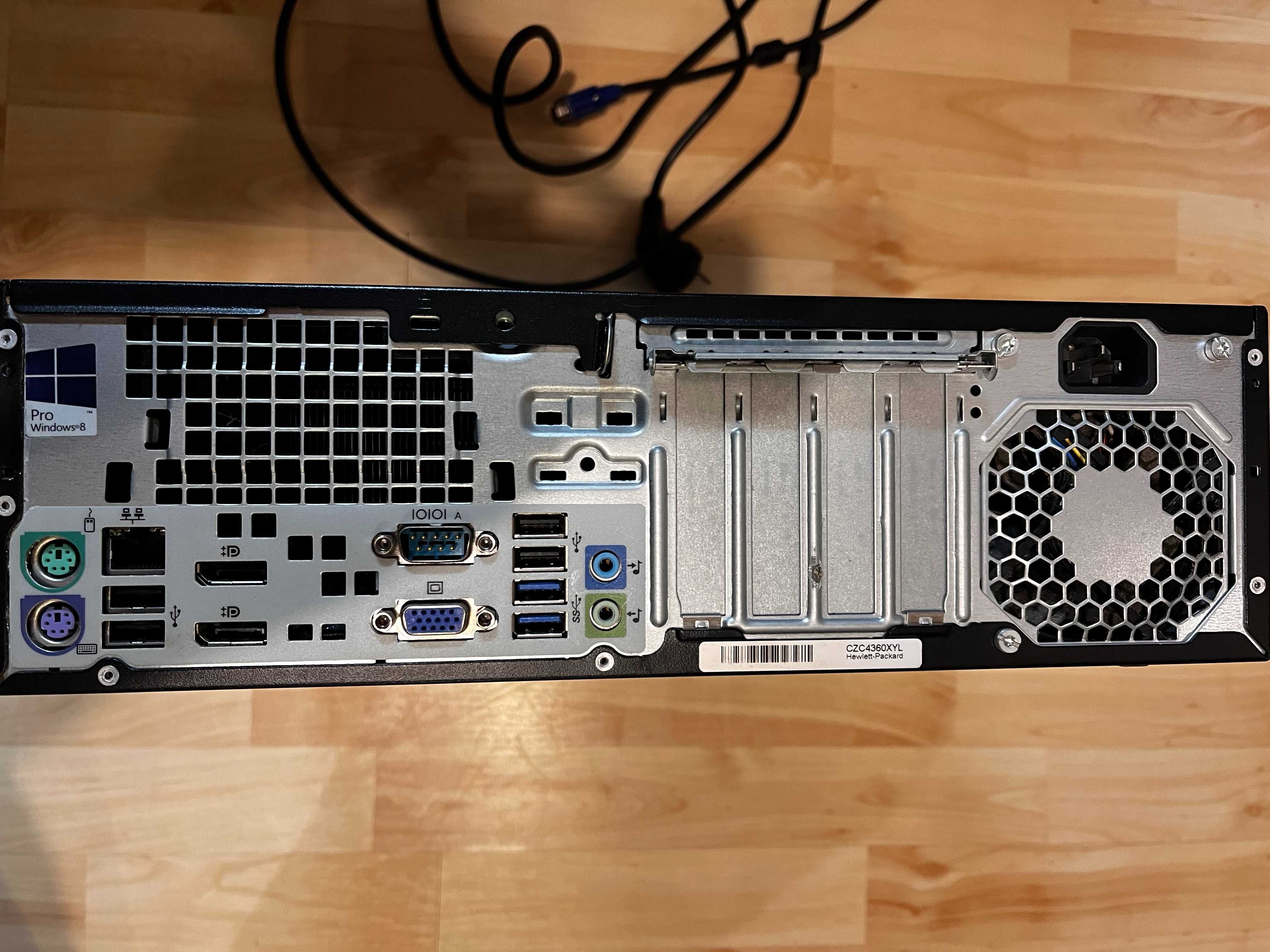 komputer stacjonarny biurowy HP intel i5 SSD