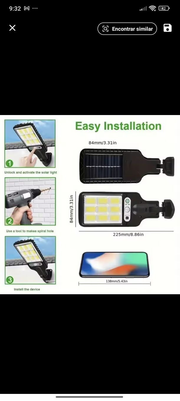 Candeeiro led \TOP