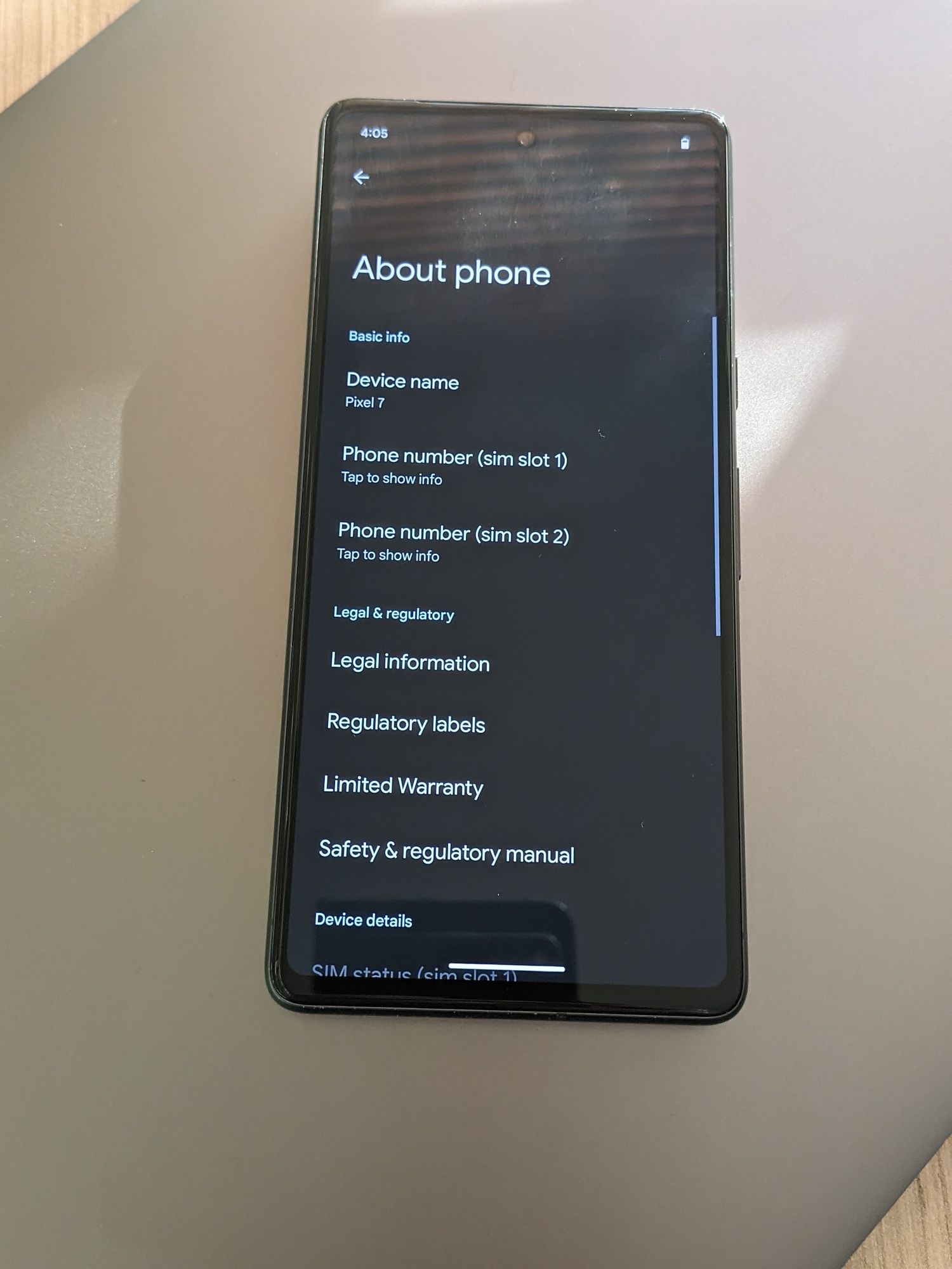 Google Pixel 7 8/128gb. Obsidian.