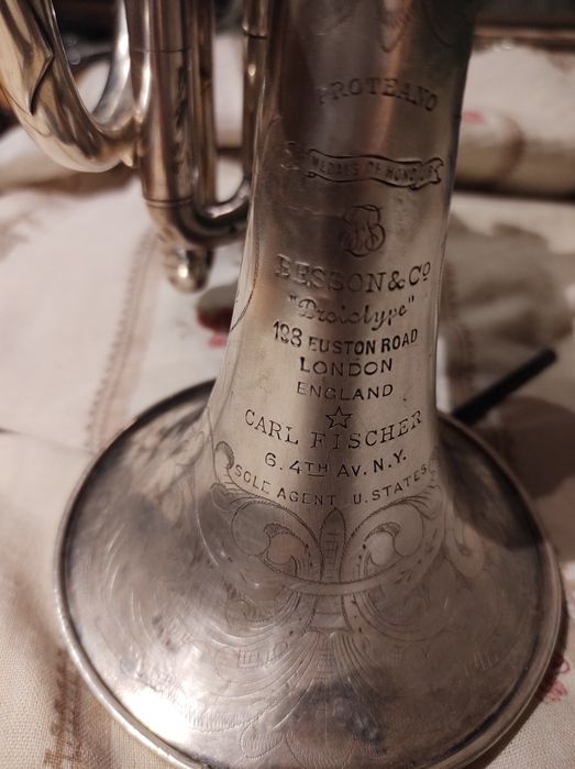 Kornet Besson Brevete Prototype Proteano ANTYK 1908