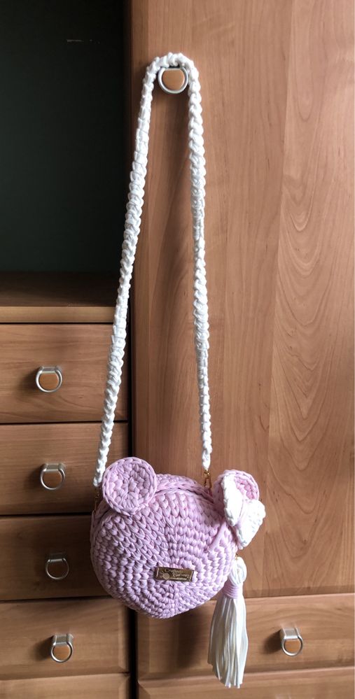 Torebka handmade ze sznurka