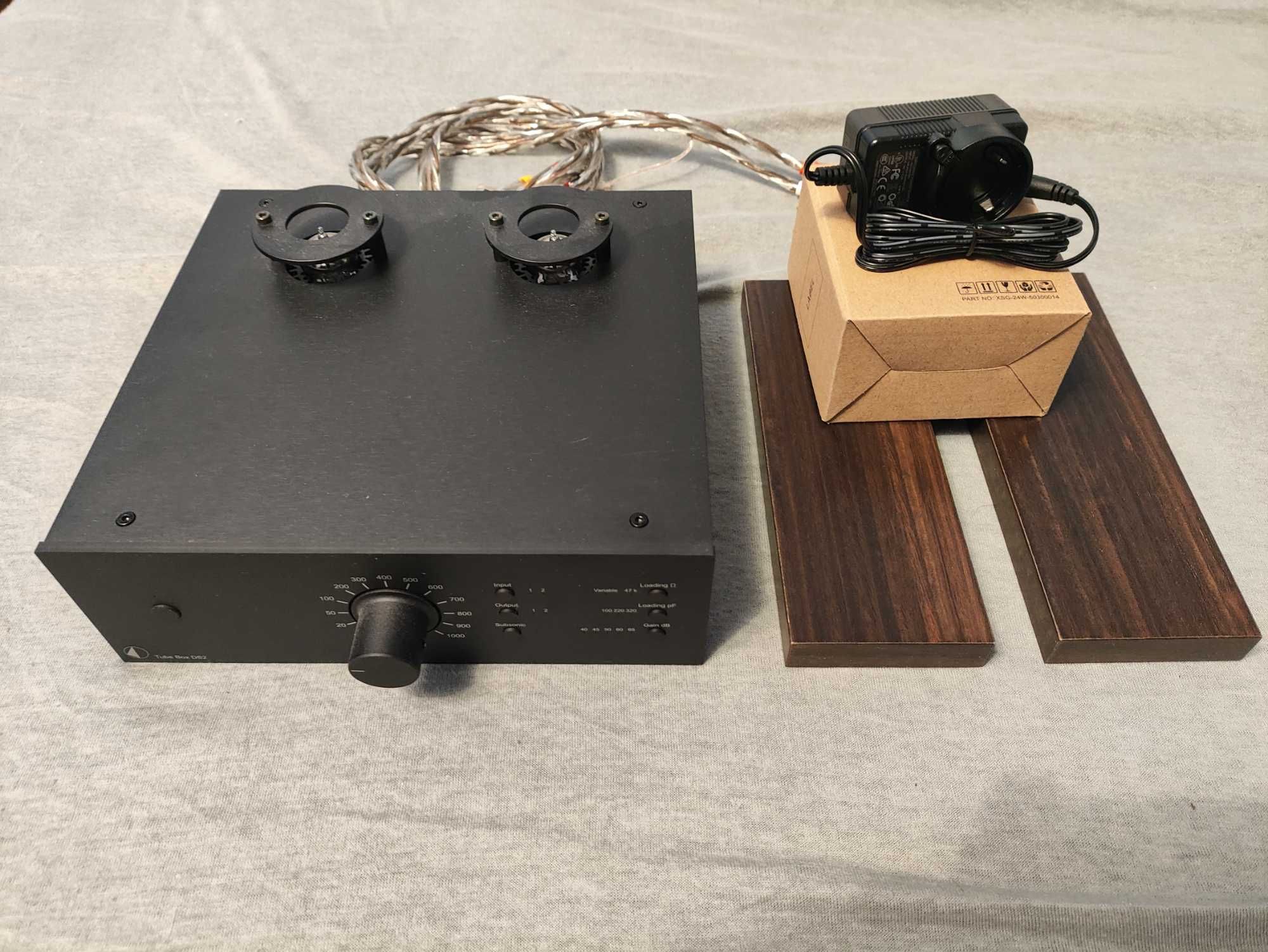 Lampowy przedwzmacniacz gramofonowy Pro-ject Tube Box DS2