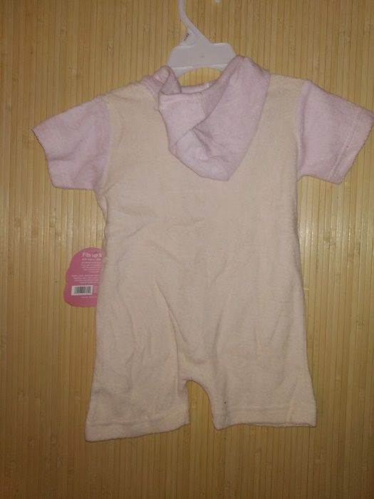 Фирменный песочник на девочку 0-9 месяцев США Натуральная ткань Новый