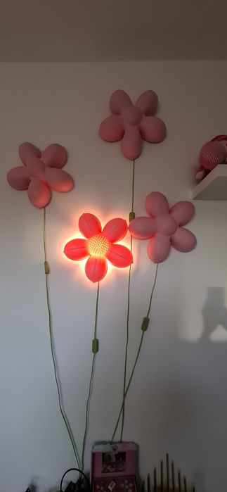 Lampa ikea kwiatek max 4 sztuki
