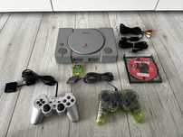PlayStation 1 PS1 PSX PSone 2x Pad + karta pamieci + Driver 2