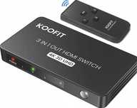 Przełącznik SWITCH HDMI 3 w 1 4K 3D UHD
