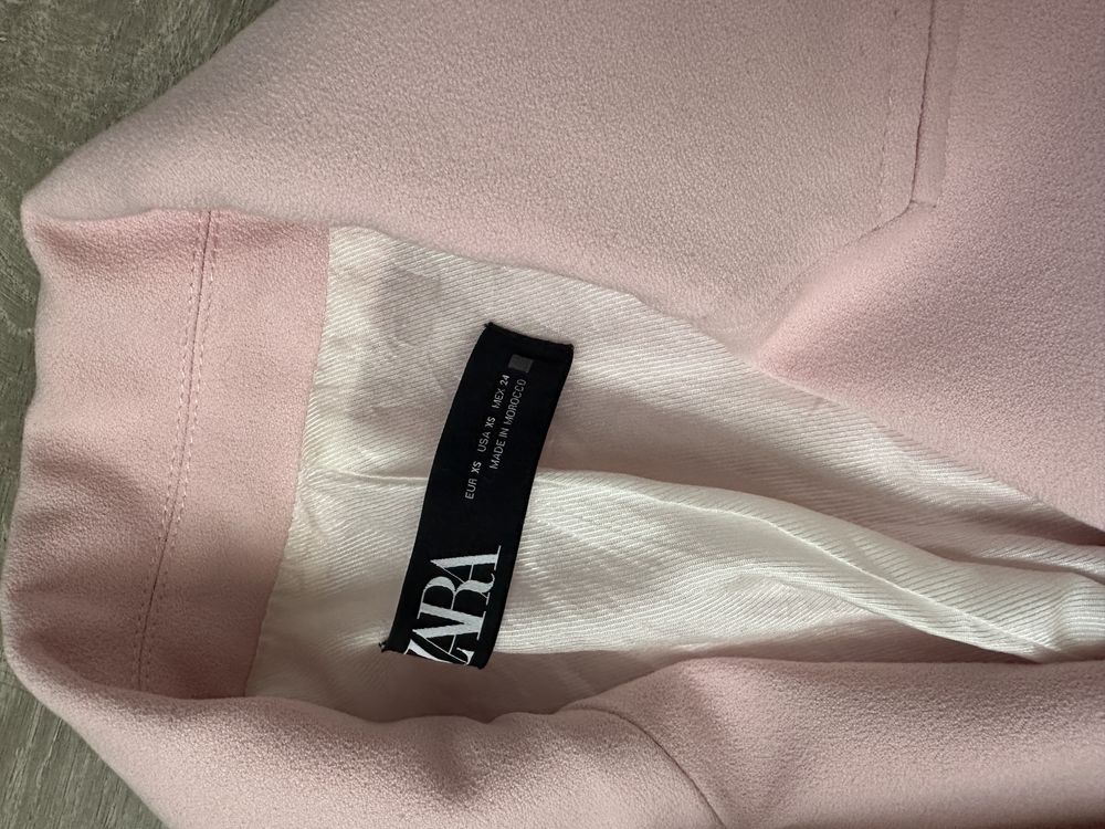Приталенный жакет пиджак zara