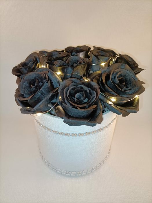 Flowerbox sztuczne kwiaty