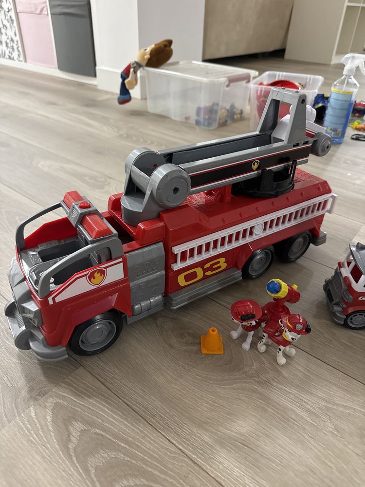 Psi patrol wóz strażacki