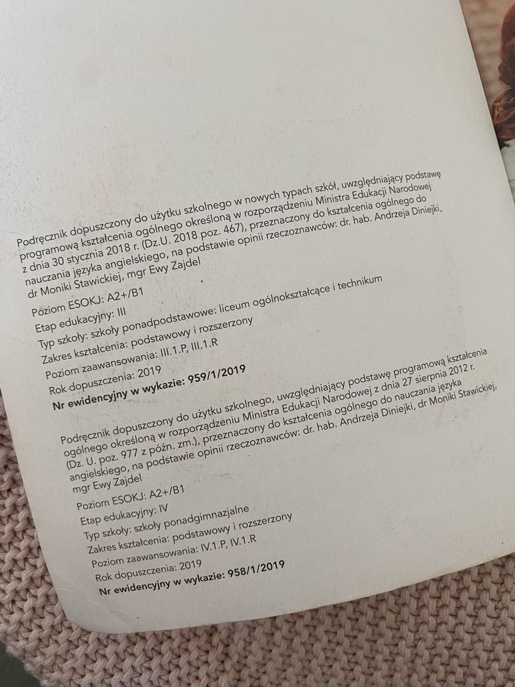 podrecznik do jezyka angielskiego checkpoint poziom a2+/b1