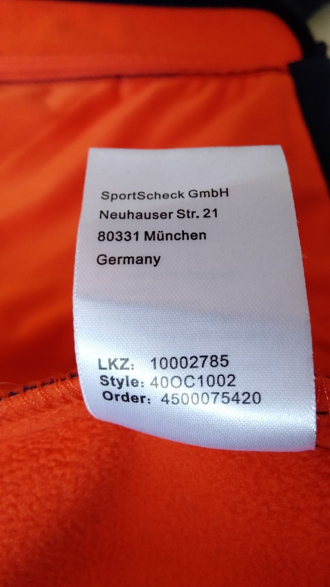 Niemiecka kurtka Softshell 38/40